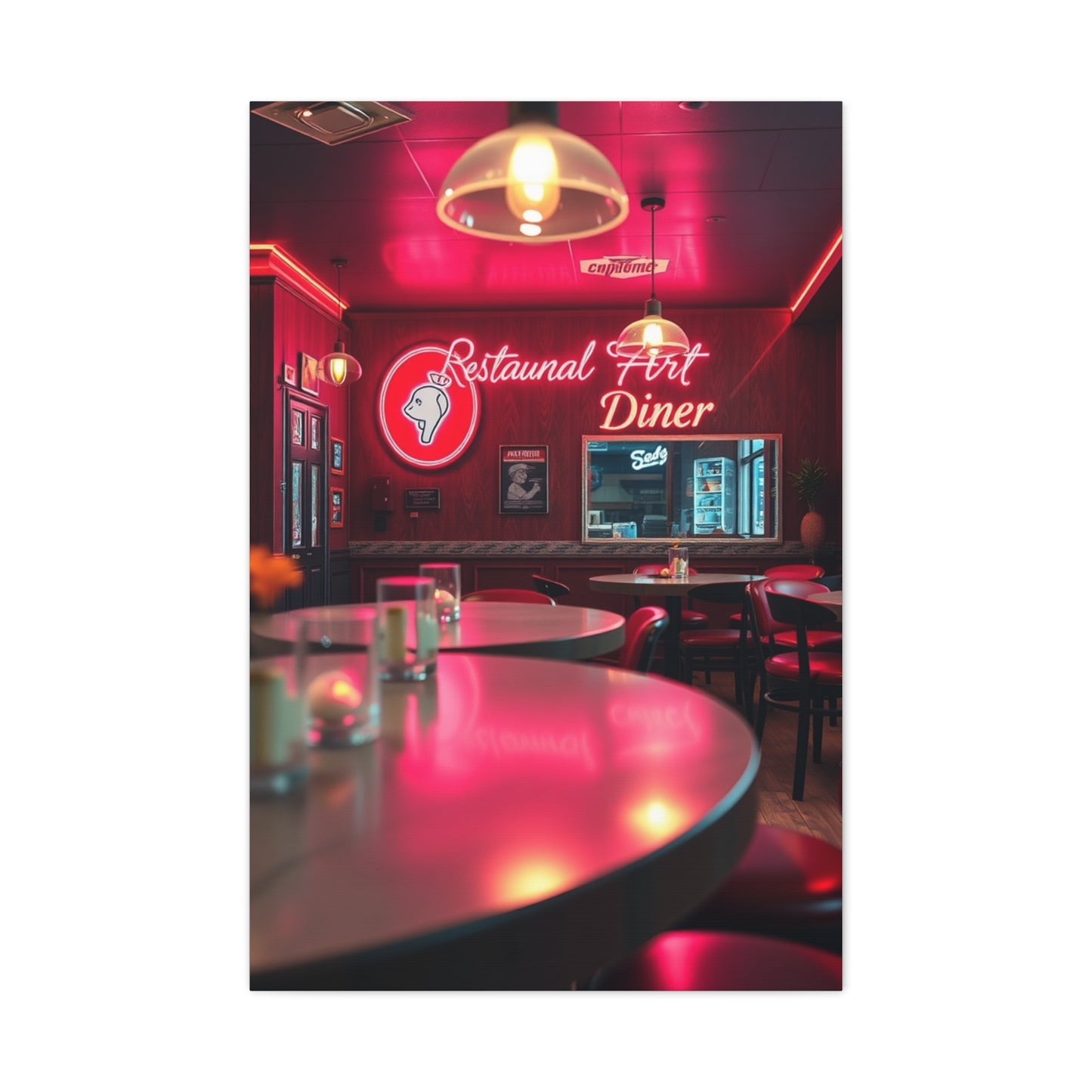 Supreme Restaurant & Diner Art Collection Wall Art & Canvas Print