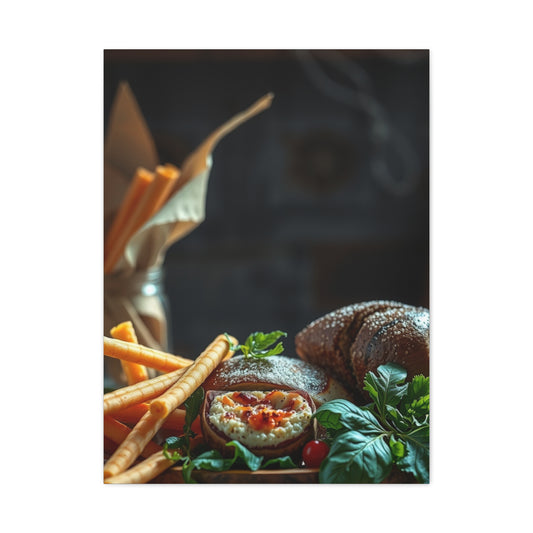 Masterpiece Italian Food Art Vision Wall Art & Canvas Print