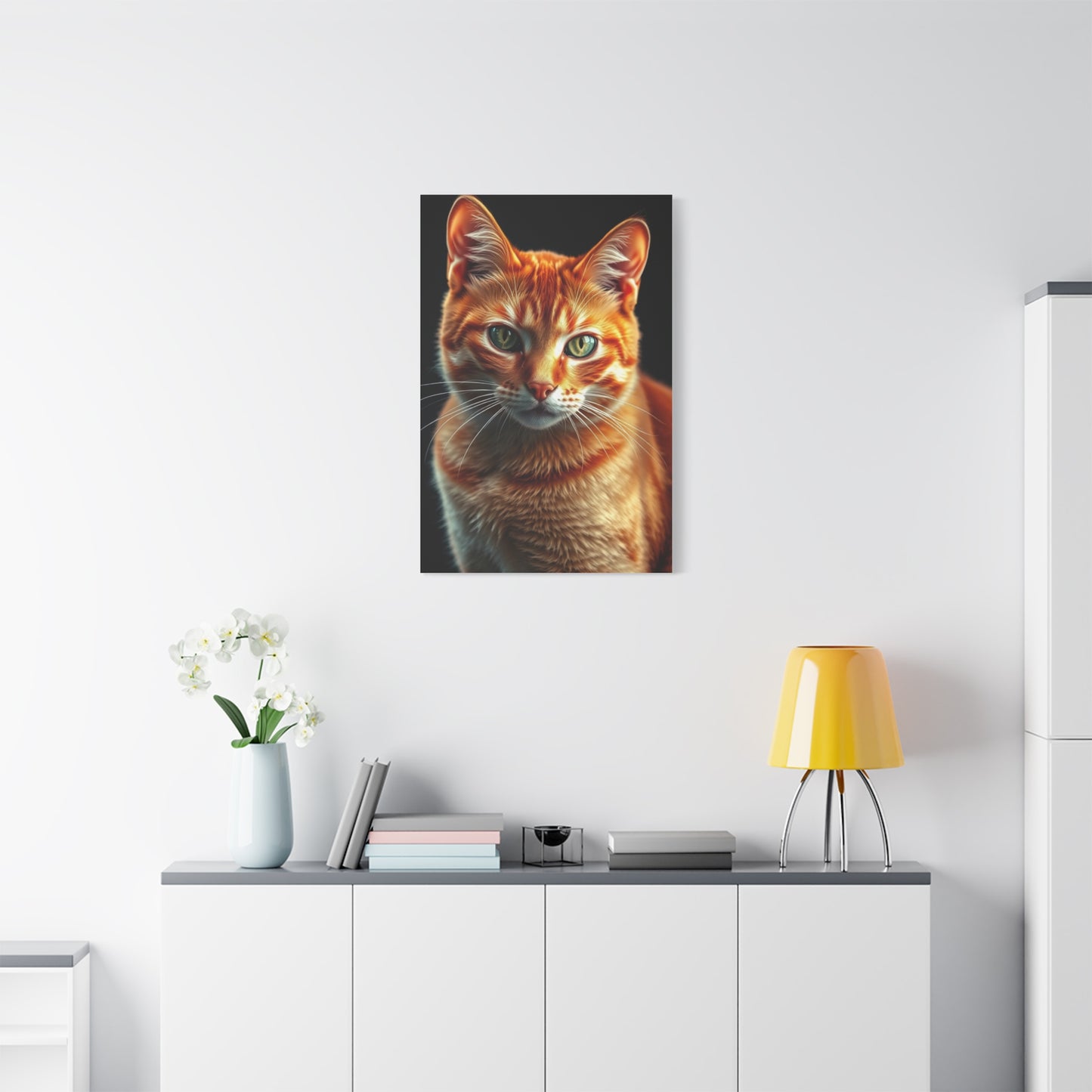 Supreme Orange Cat Art Collection Wall Art & Canvas Print