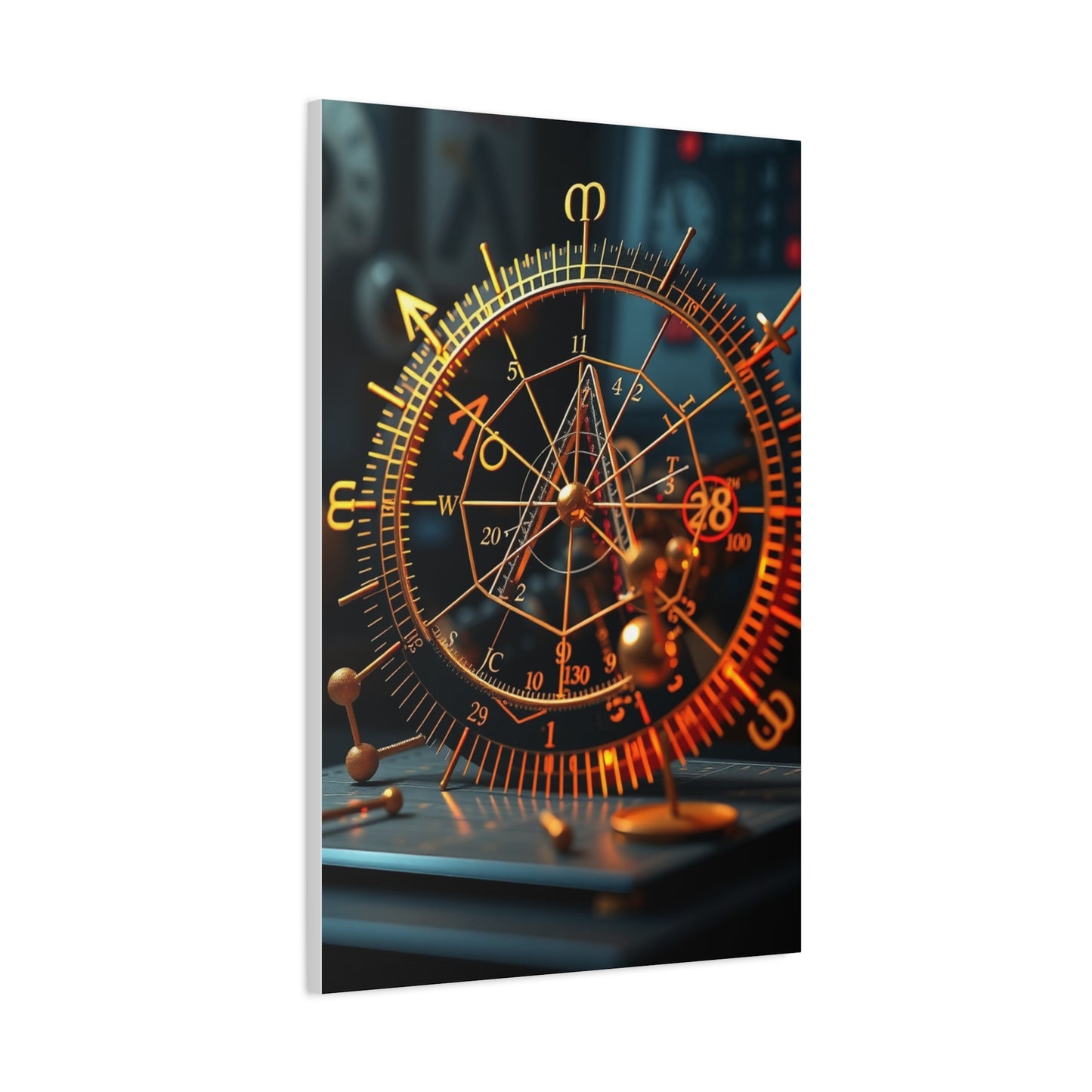 Masterpiece Mathematics Art Vision Wall Art & Canvas Print