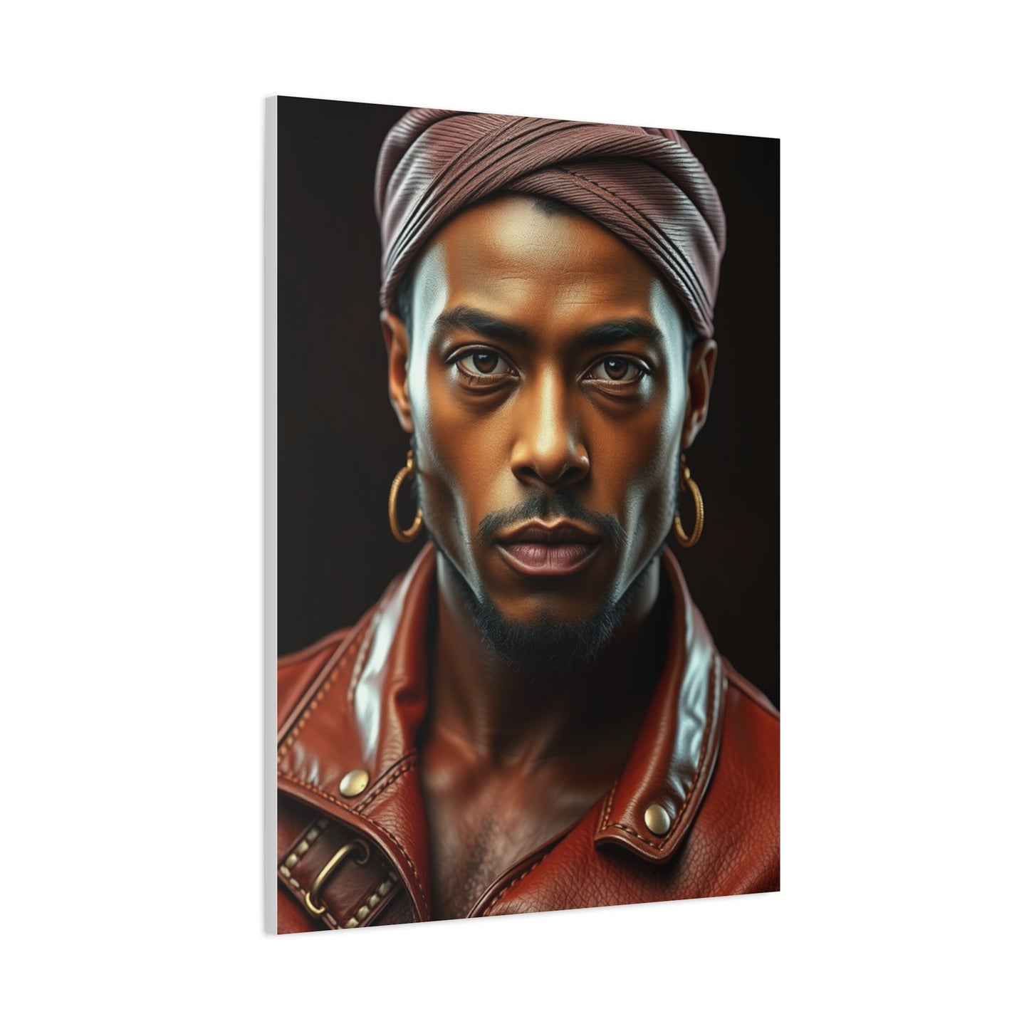 Vision Denim and Leather Art Art Wall Art & Canvas Print