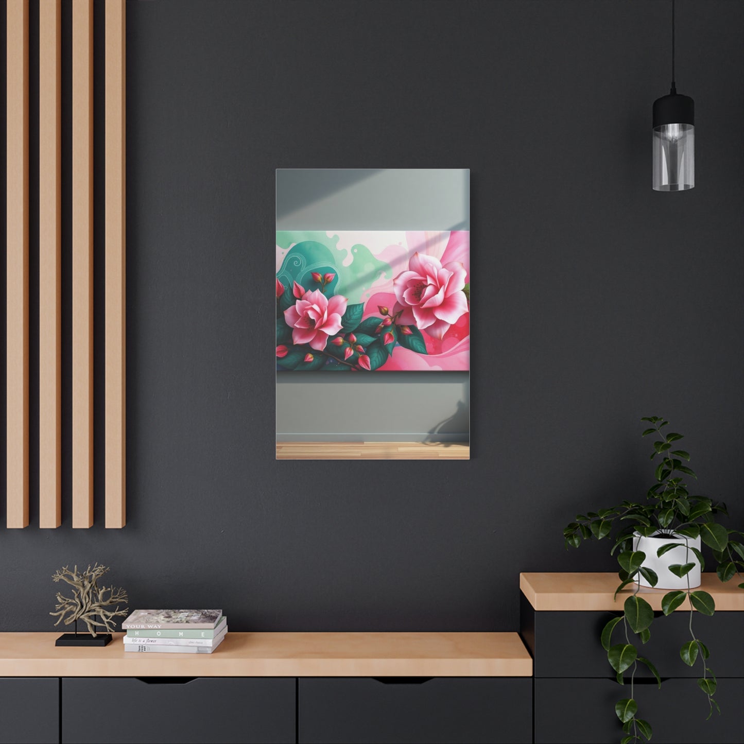 Green & Pink Canvas Art Supreme Gallery Wall Art & Canvas Print