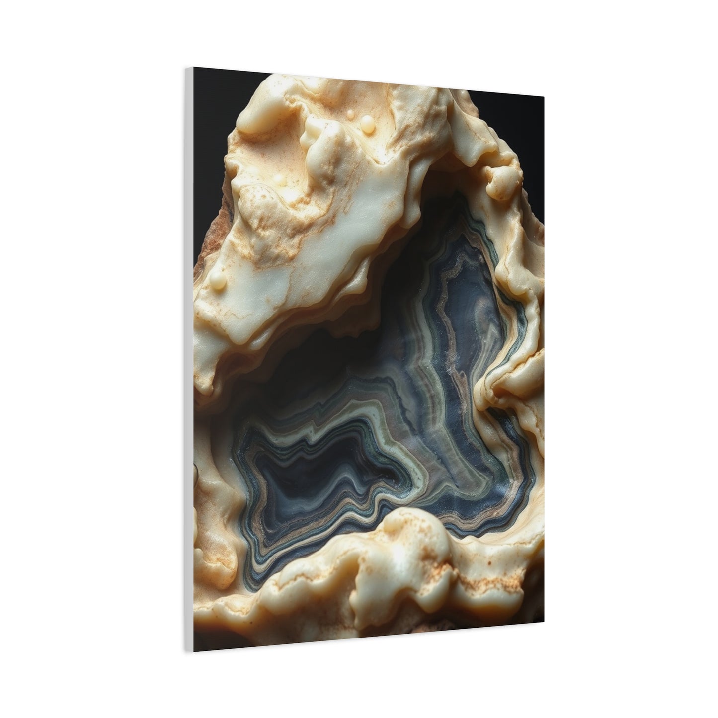 Vision Charcoal, Onyx, and Ivory Art Art Wall Art & Canvas Print