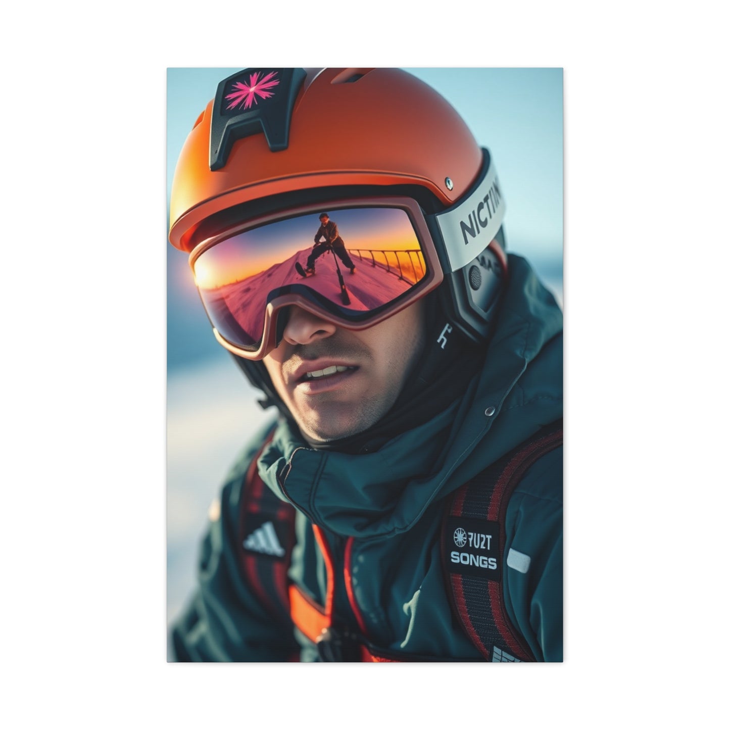 Skiing Art Supreme Gallery Wall Art & Canvas Print