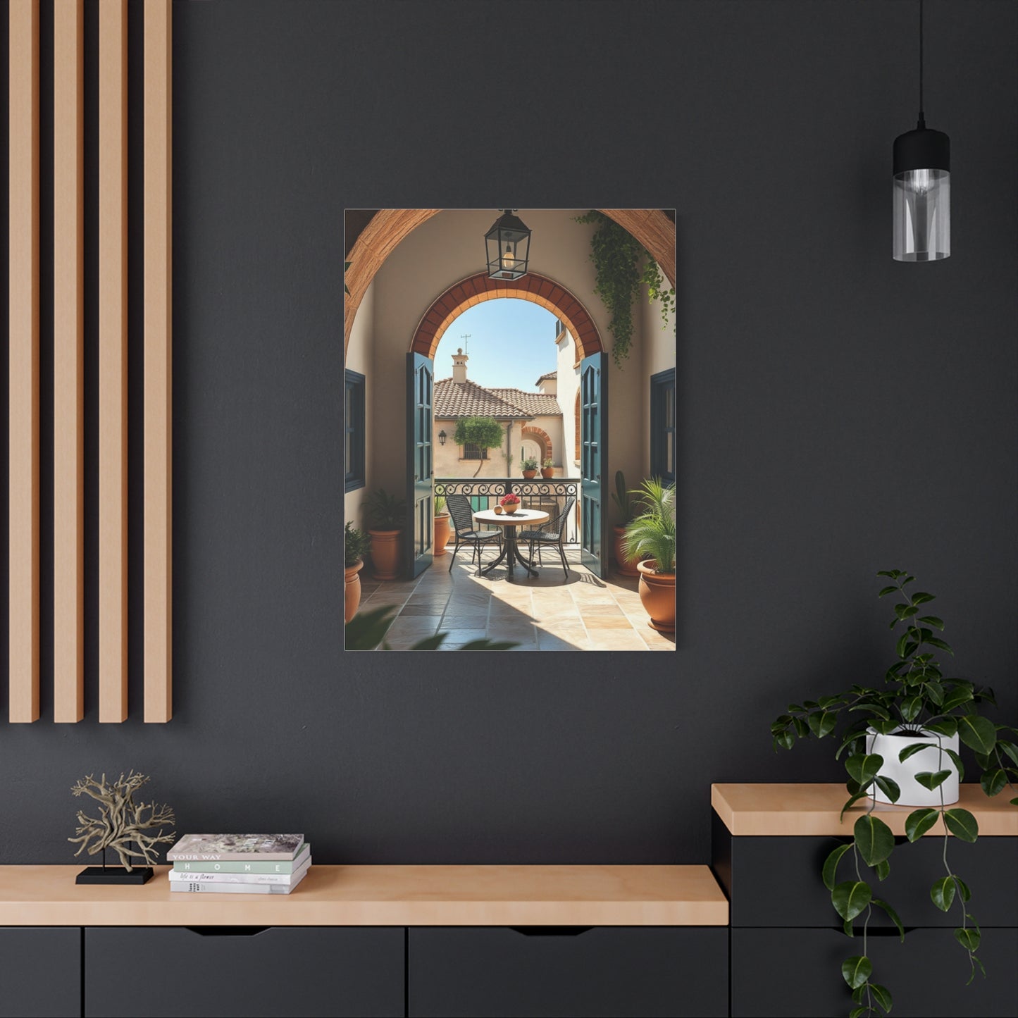 Mediterranean Decor Art Refined Canvas Wall Art & Canvas Print