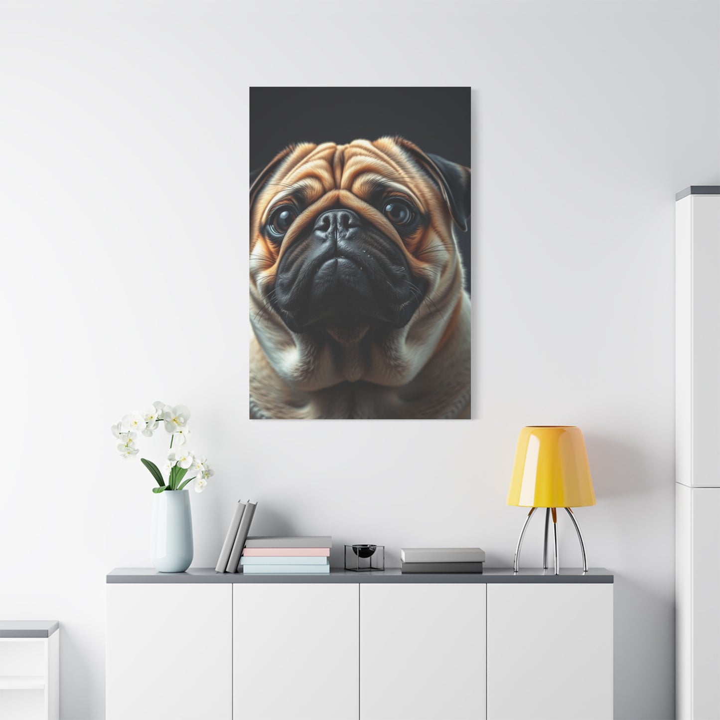 Supreme Pug Art Collection Wall Art & Canvas Print