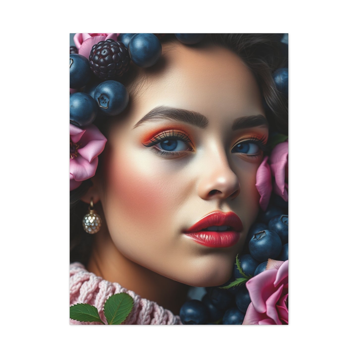 Serenade in Blush & Indigo