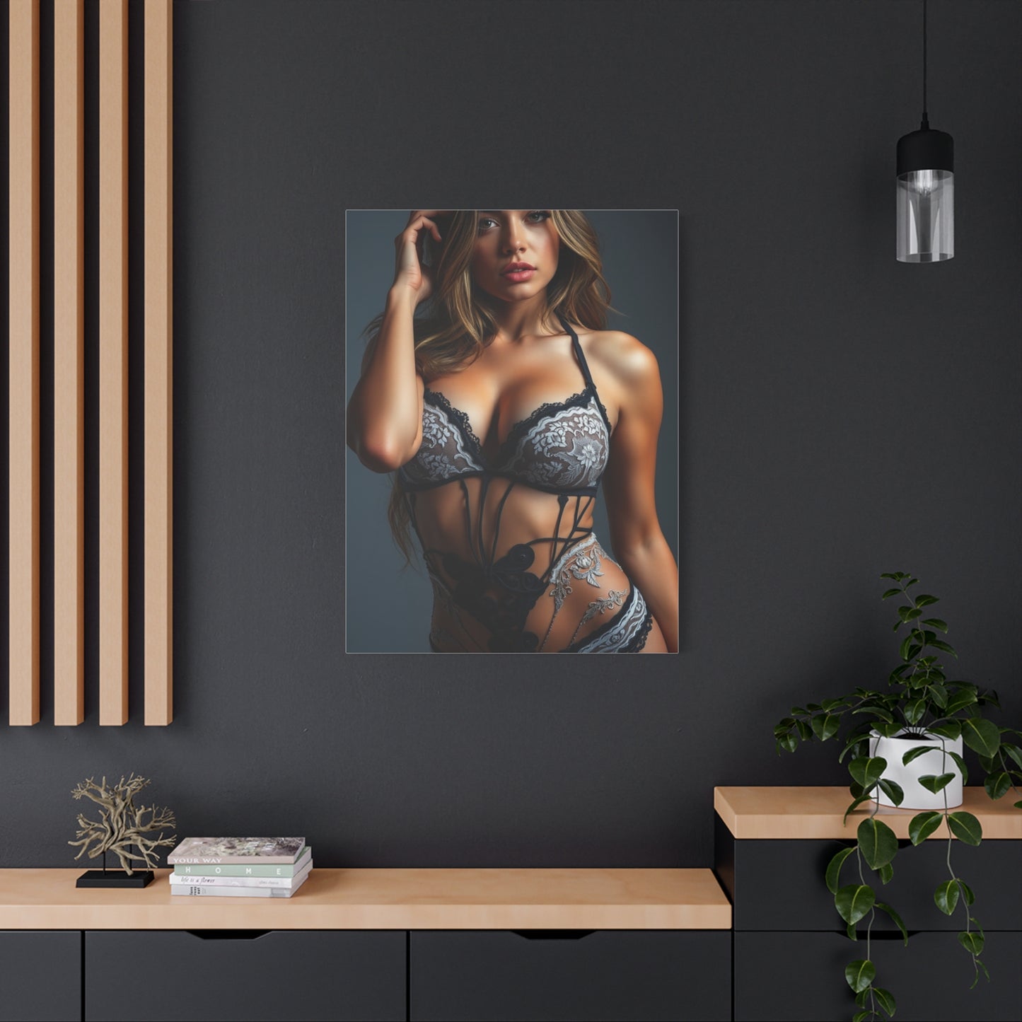 Lingerie Art Luxury Canvas Wall Art & Canvas Print