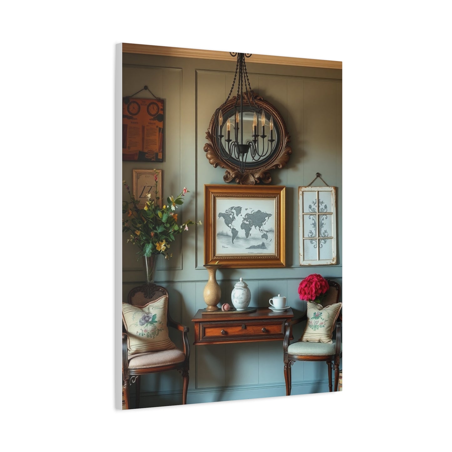 Masterpiece French Country Decor Art Vision Wall Art & Canvas Print