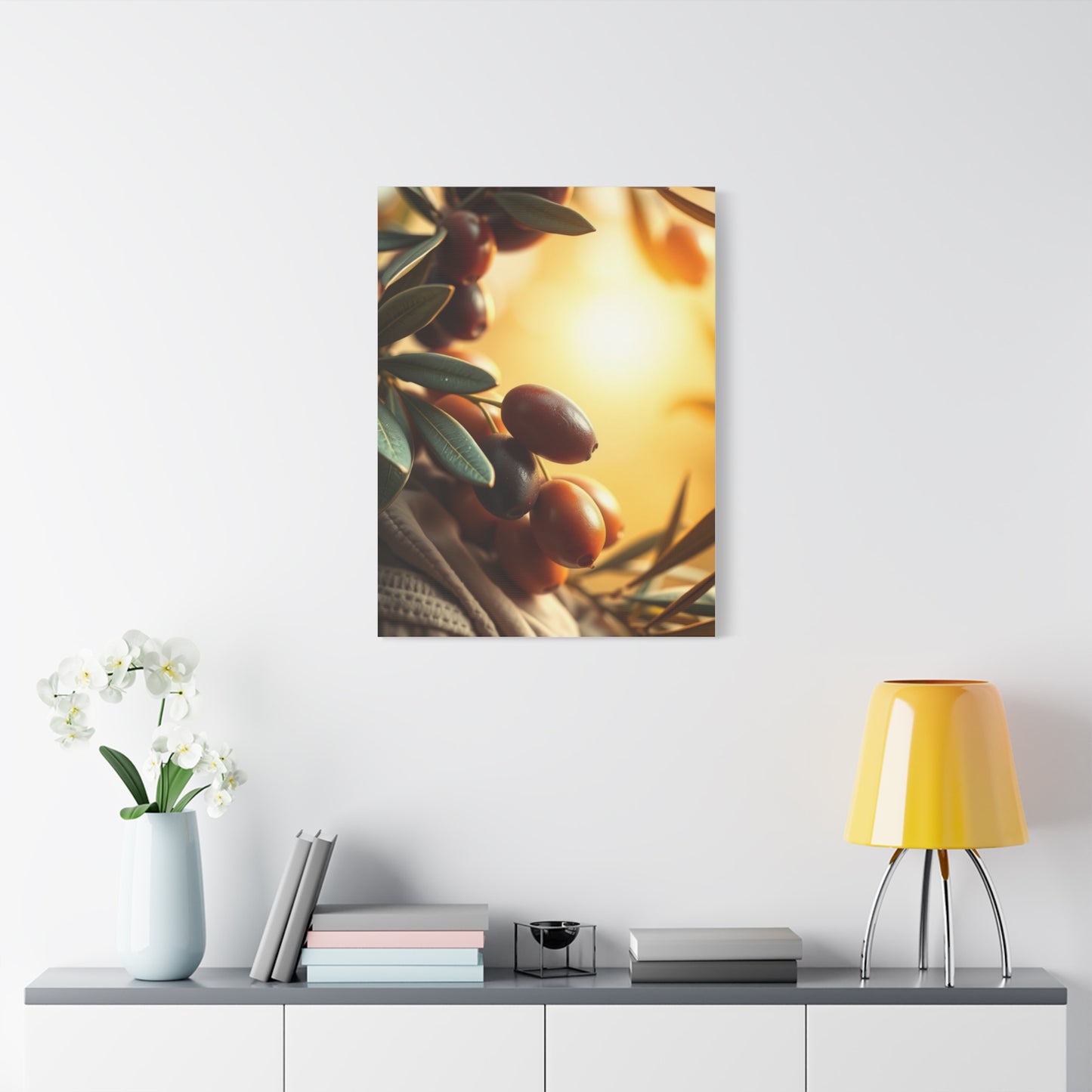 Luminous Olive Masterpiece