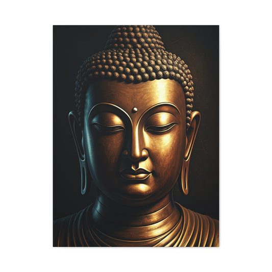 Midnight Glow Buddha Meditation Wall Art & Canvas Prints