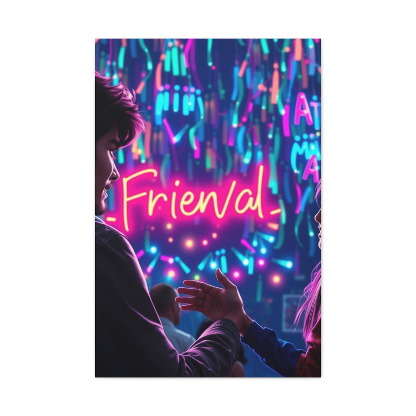 Masterpiece Friendship Art Vision Wall Art & Canvas Print