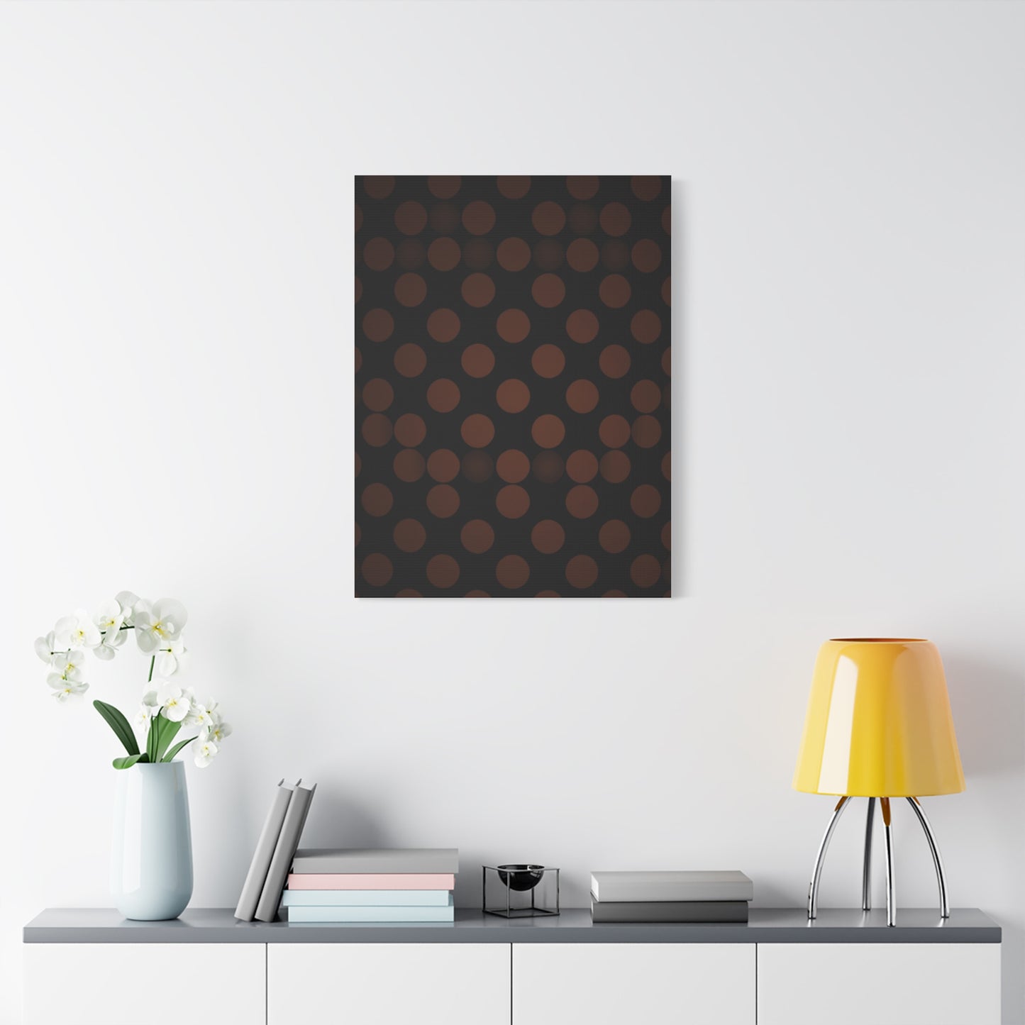 Polka Dot Pattern Art Supreme Gallery Wall Art & Canvas Print