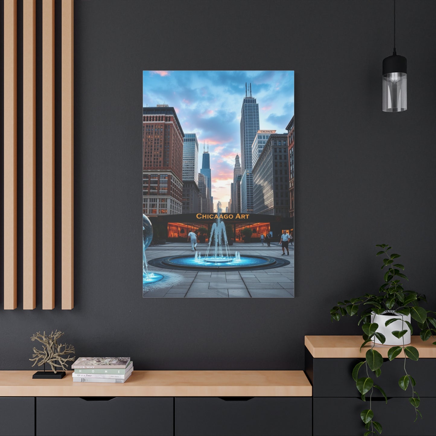 Vision Chicago Art Art Wall Art & Canvas Print