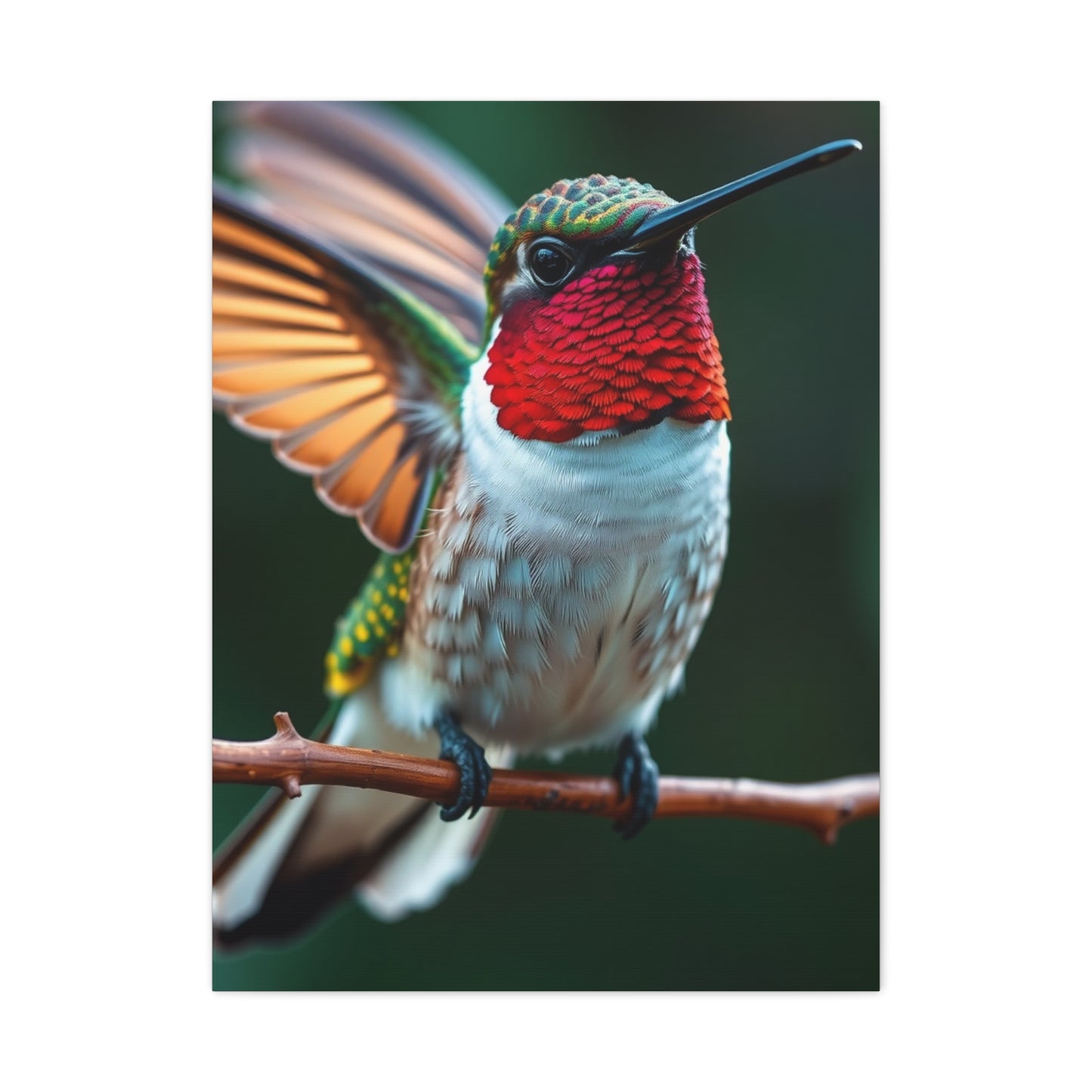 Masterpiece Humming Bird Art Vision Wall Art & Canvas Print