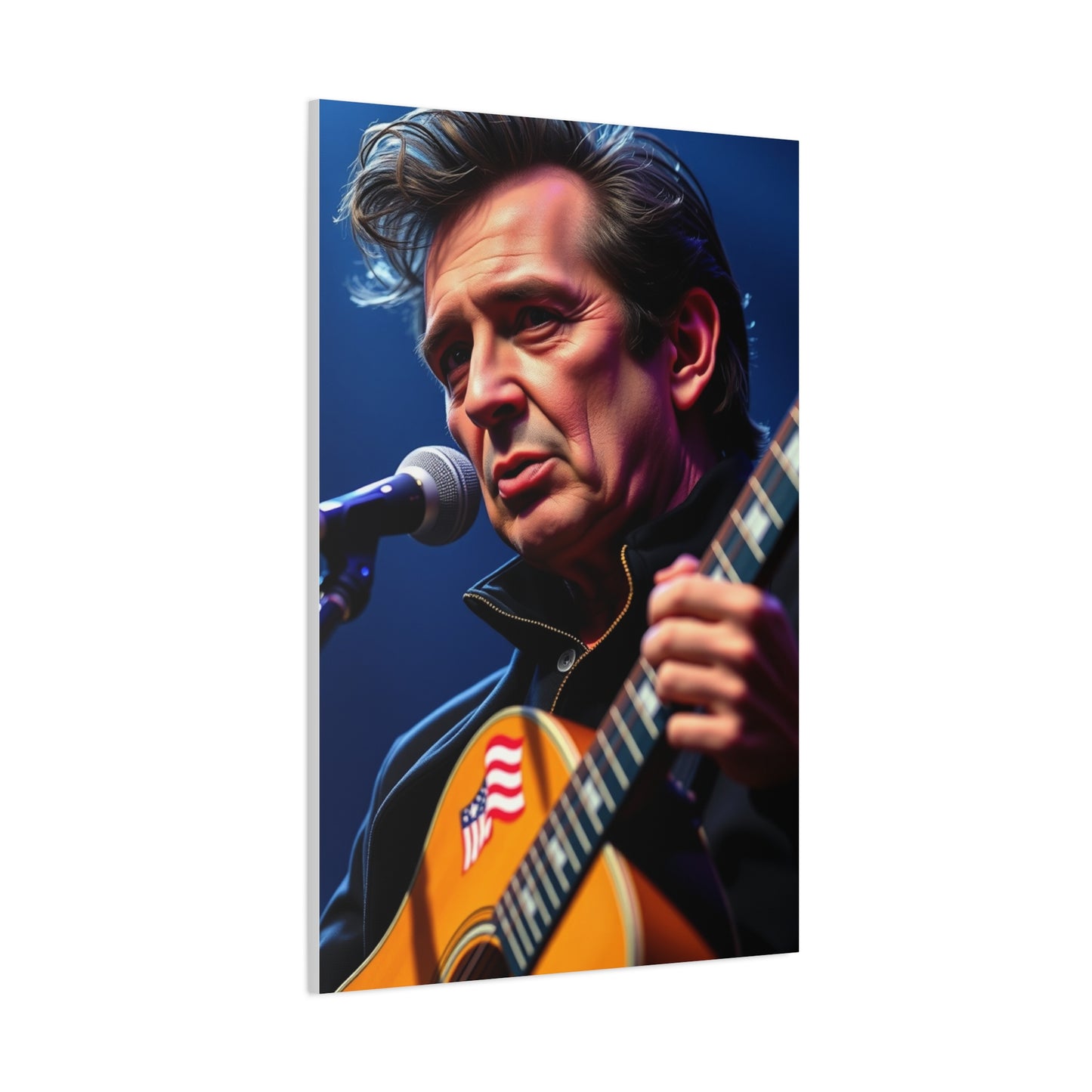 Johnny Cash Art Luxury Canvas Wall Art & Canvas Print