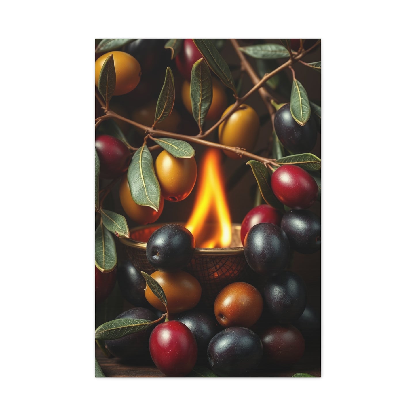 Verdant Elegance Canvas