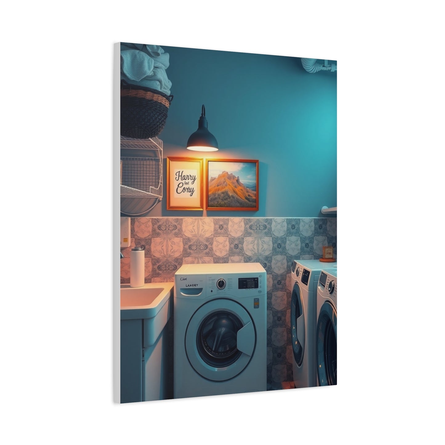 Laundry Room Art Luxury Canvas Wall Art & Canvas Print