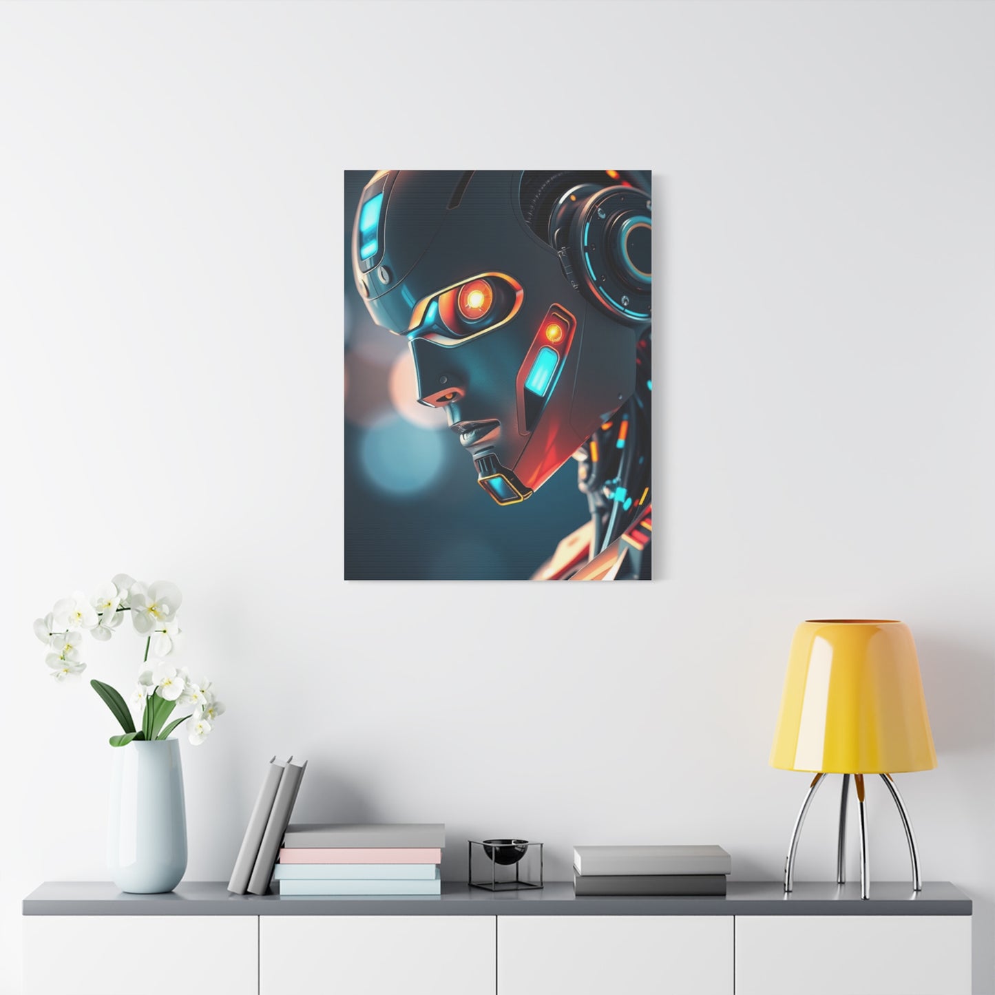 Masterpiece Robot Art Vision Wall Art & Canvas Print