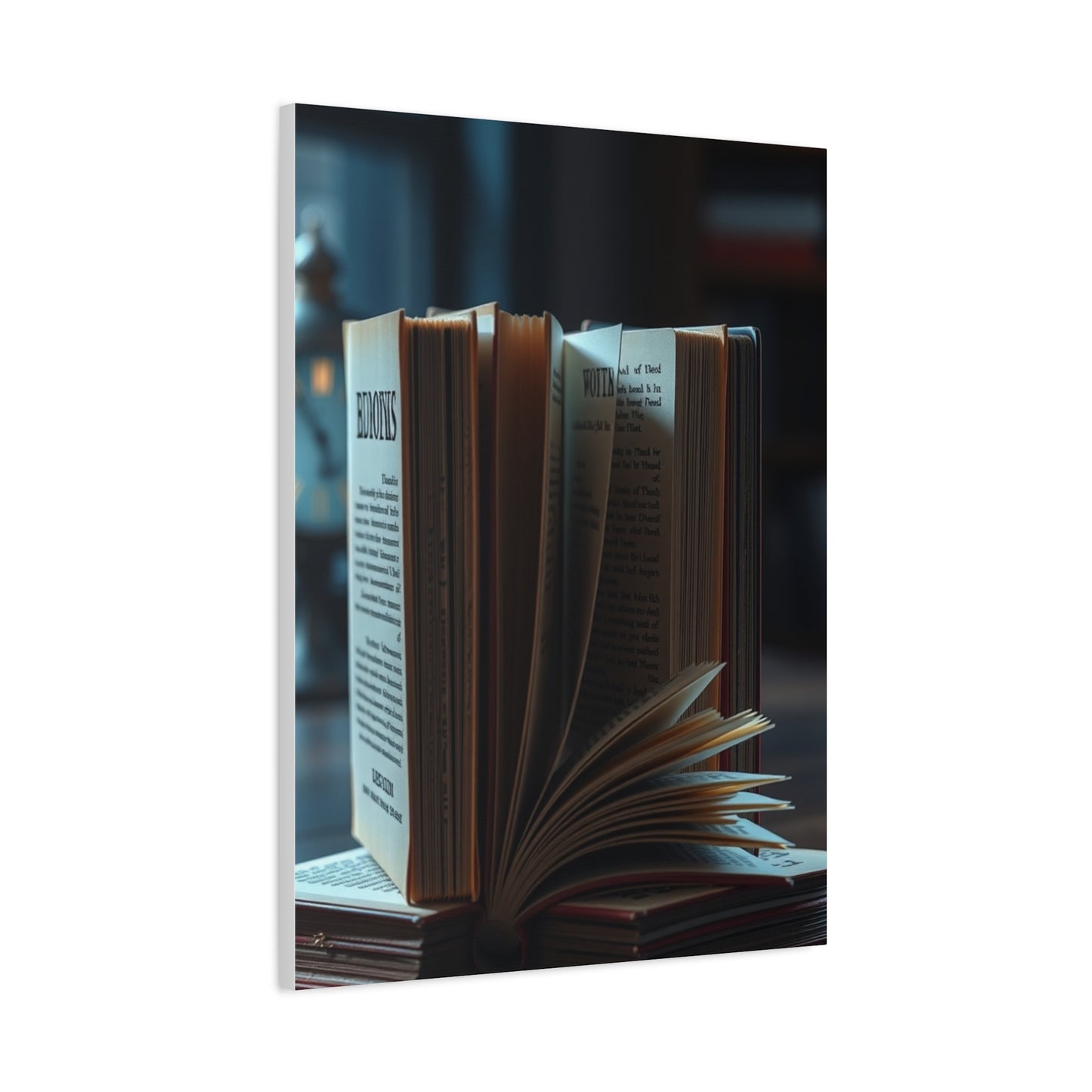 Elite Book Art Vision Wall Art & Canvas Print