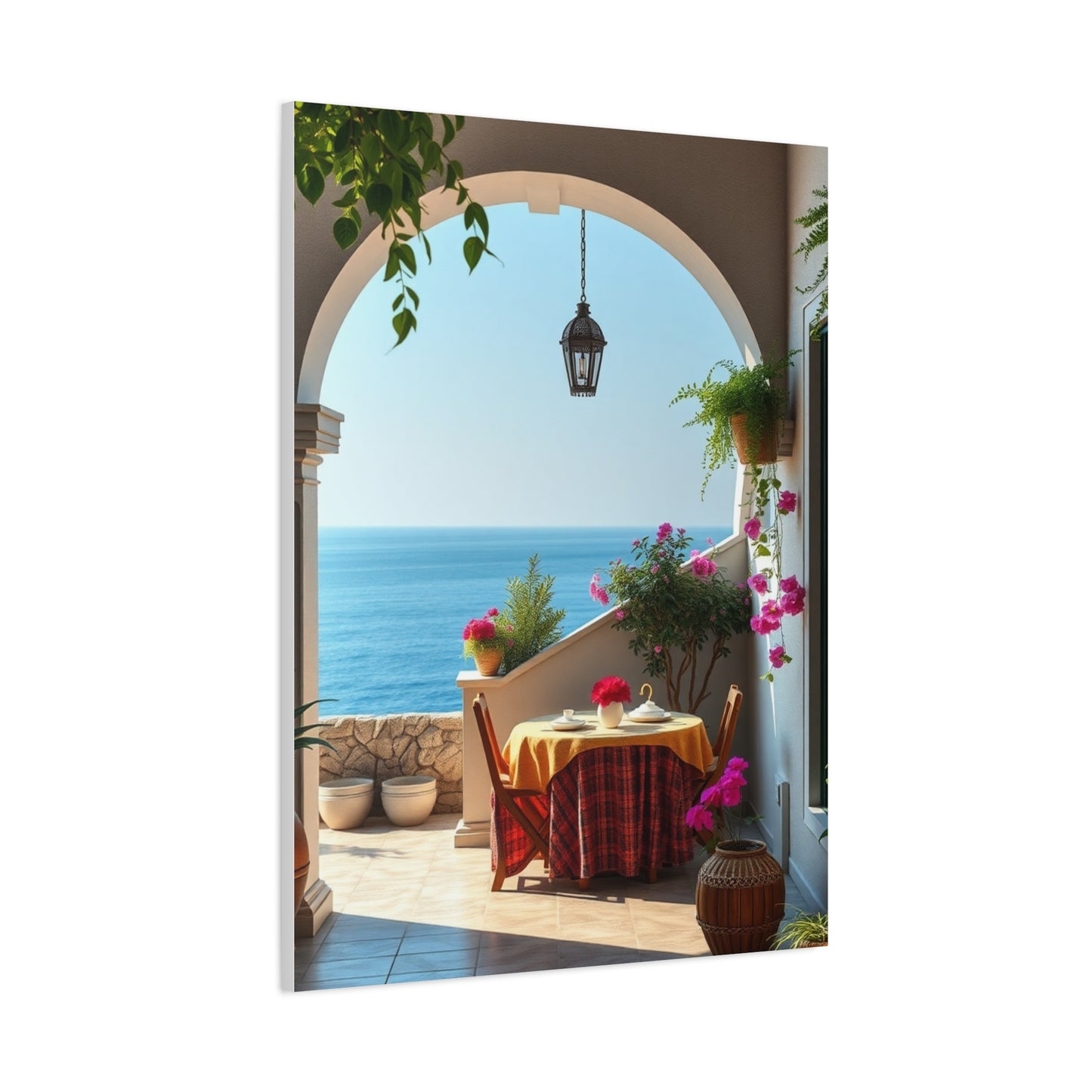 Masterpiece Mediterranean Decor Art Vision Wall Art & Canvas Print