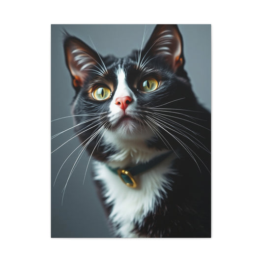 Supreme Tuxedo Cat Art Collection Wall Art & Canvas Print