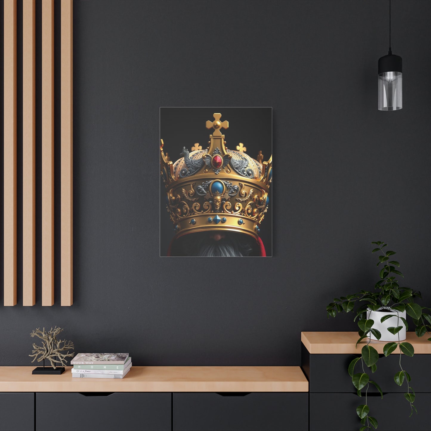 Masterpiece Crown Art Vision Wall Art & Canvas Print