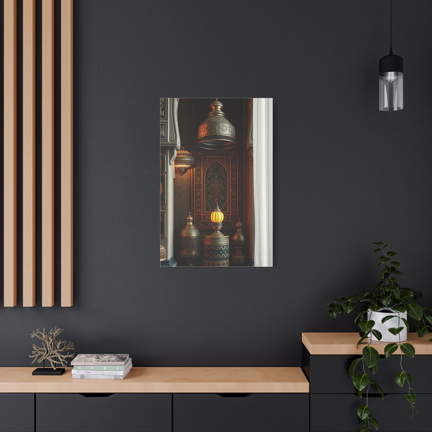 Middle Eastern Decor Art Refined Canvas Wall Art & Canvas Print