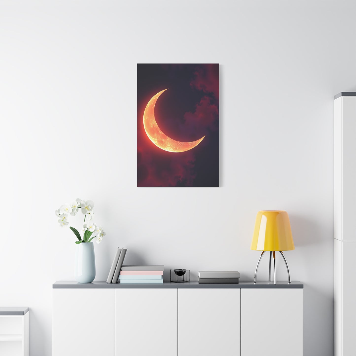 Elite Crescent Moon Art Vision Wall Art & Canvas Print