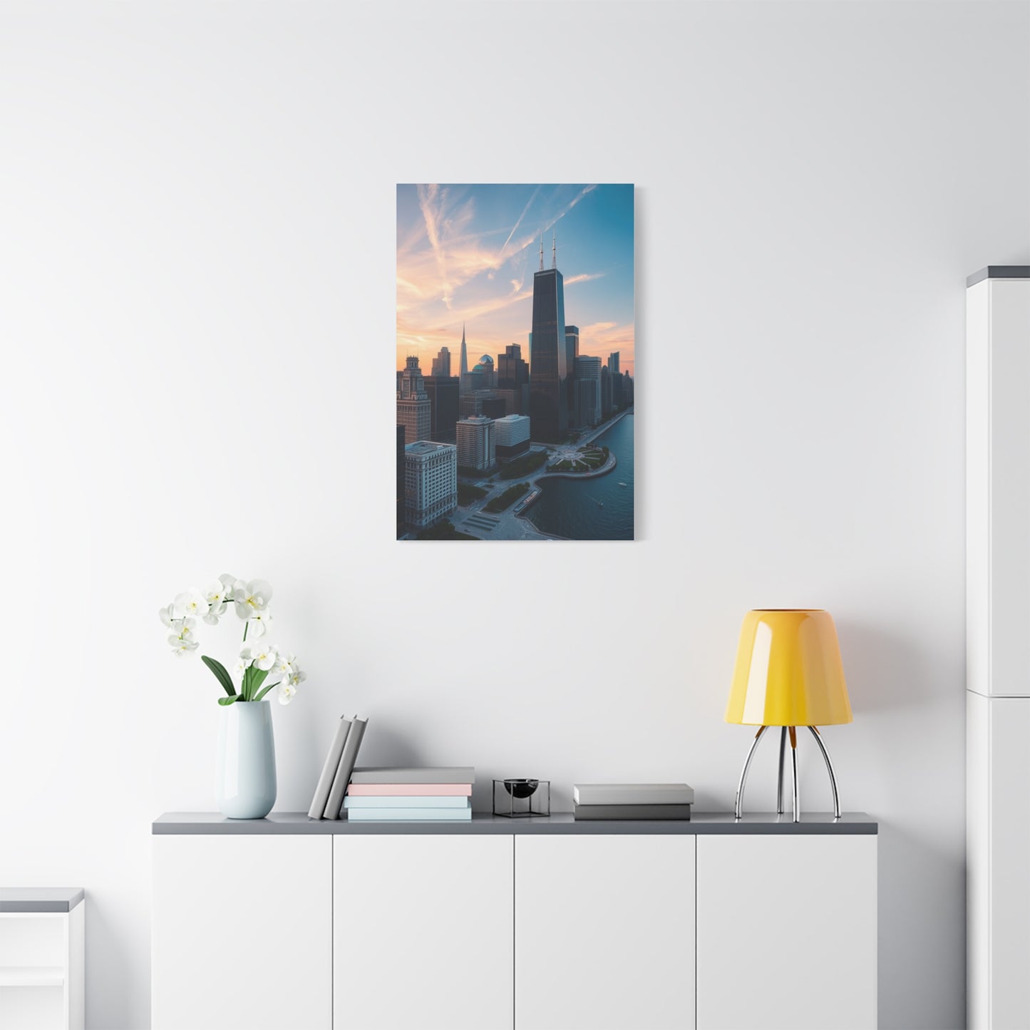 Masterpiece Chicago Skylines Art Vision Wall Art & Canvas Print