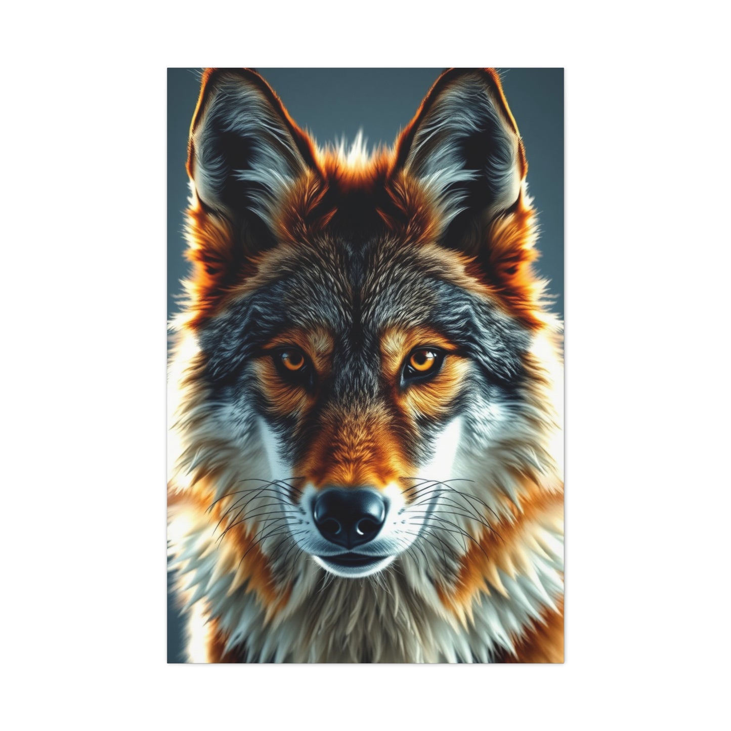 Vision Coyote Art Art Wall Art & Canvas Print