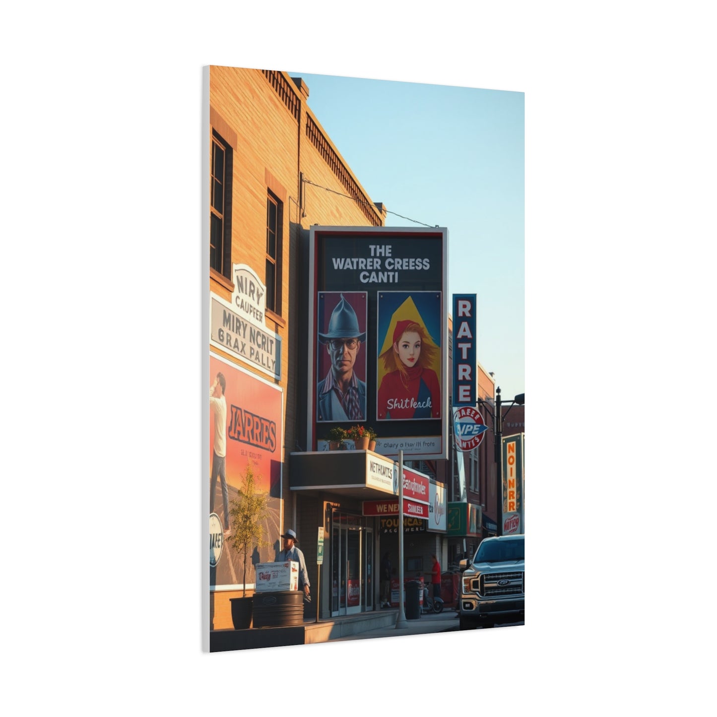 Vintage Movie Posters Art Supreme Gallery Wall Art & Canvas Print