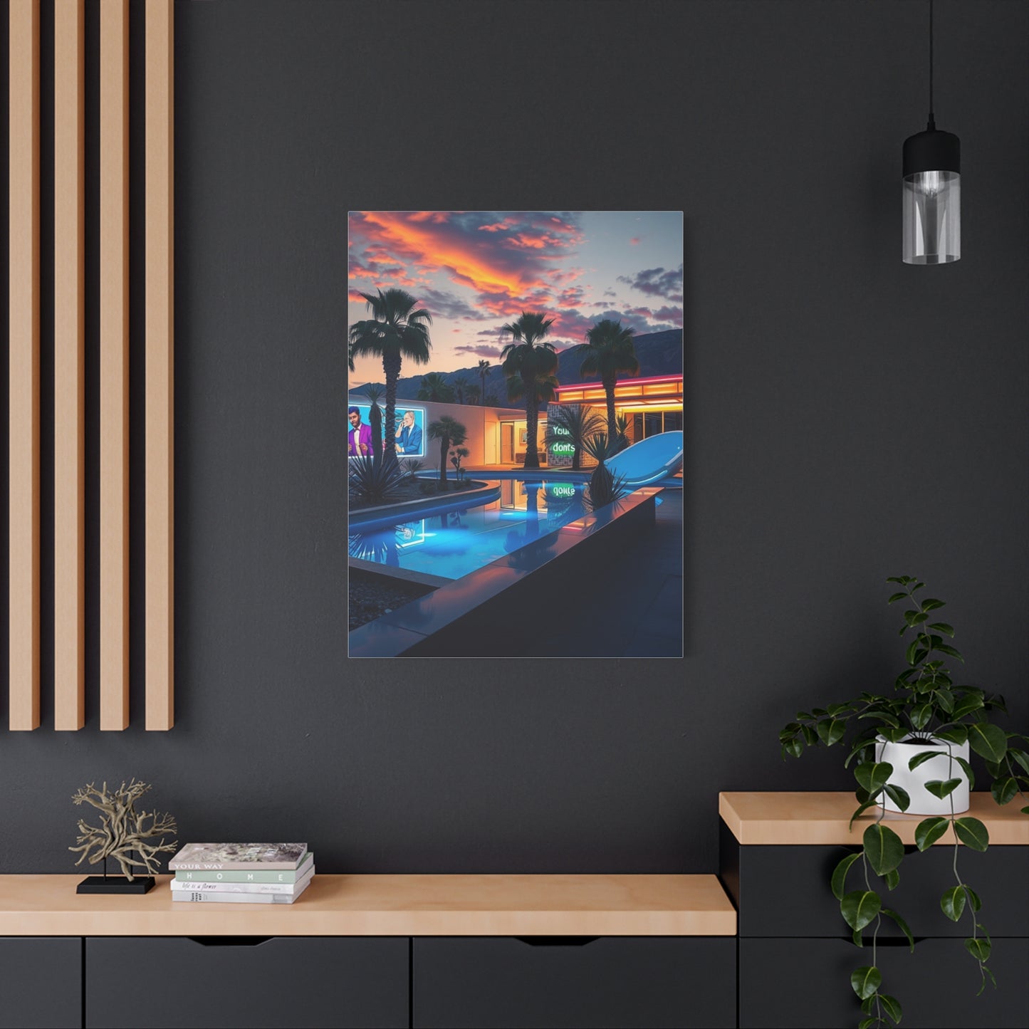 Masterpiece Palm Springs Art Vision Wall Art & Canvas Print