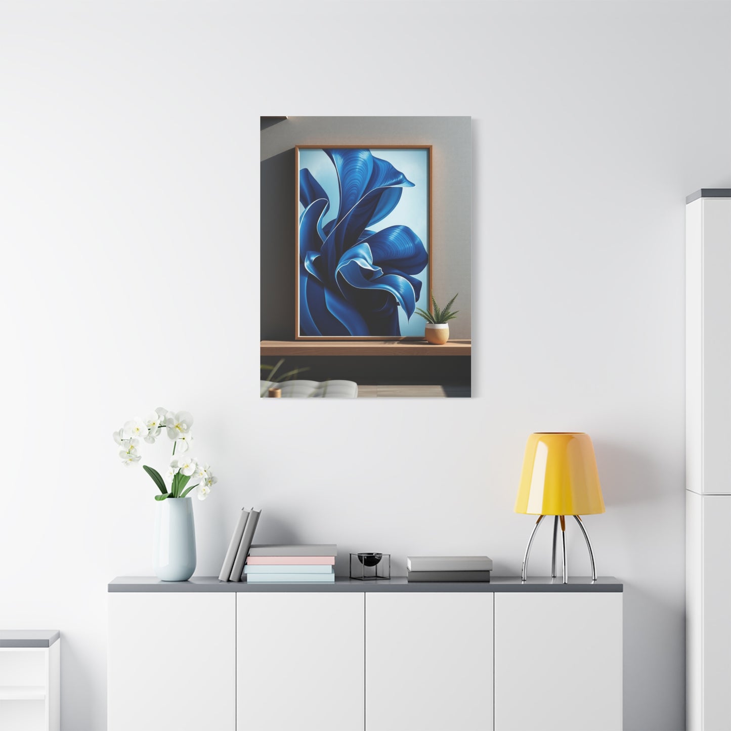 Navy Blue Art Supreme Gallery Wall Art & Canvas Print
