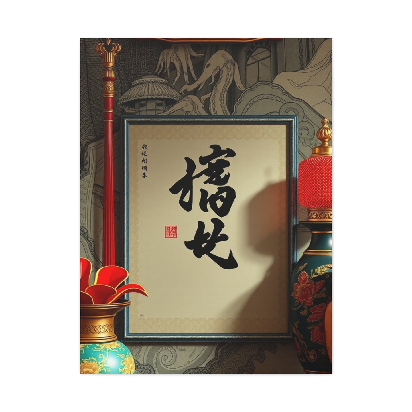 Masterpiece Chinese Decor Art Vision Wall Art & Canvas Print