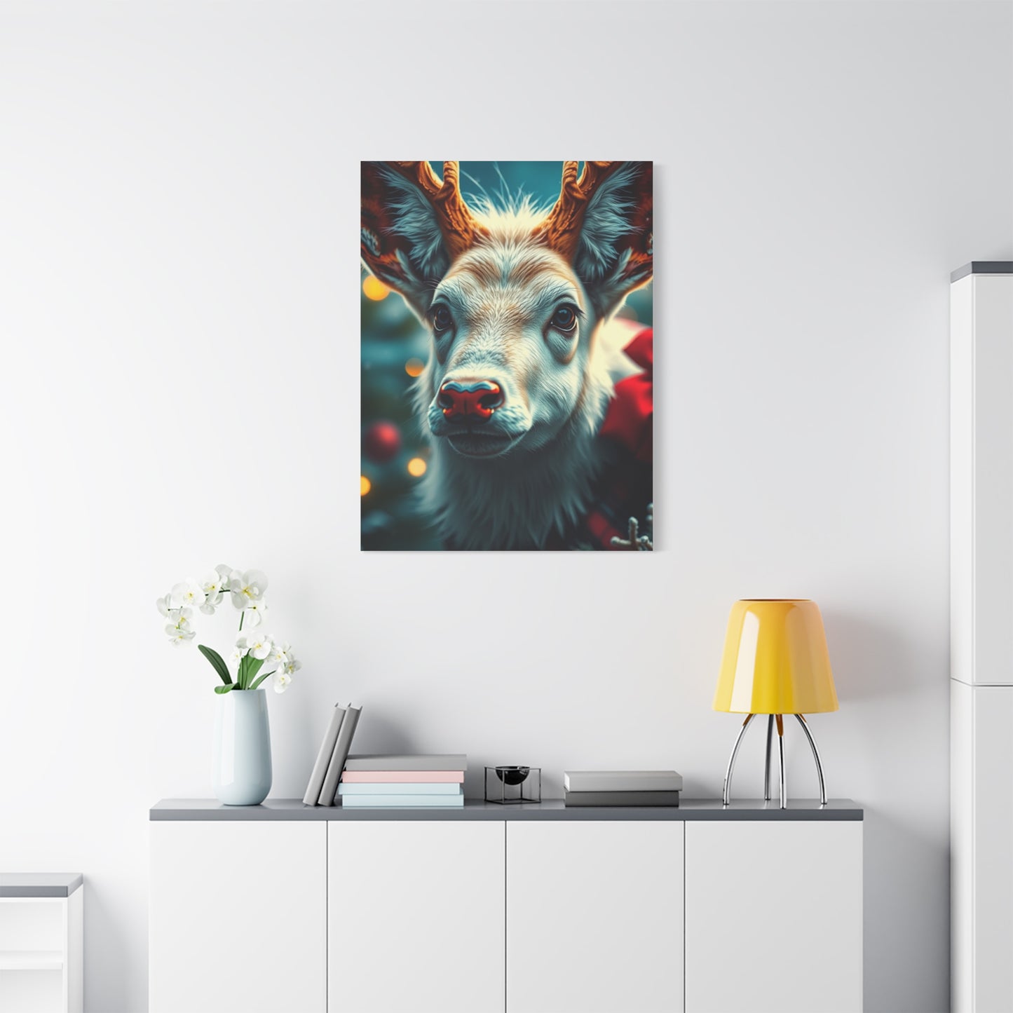 Supreme Christmas Animal Art Collection Wall Art & Canvas Print