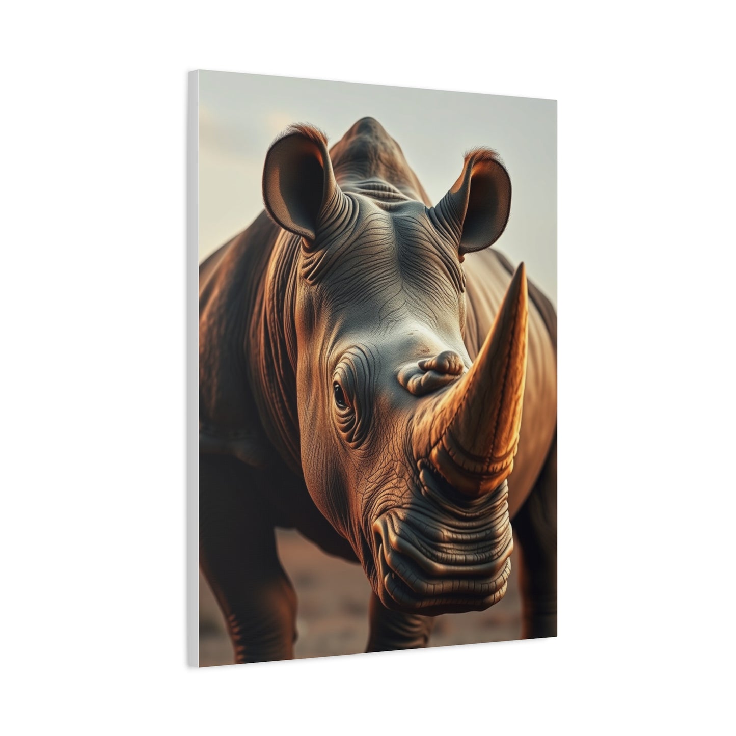 Elite Rhinoceros Art Vision Wall Art & Canvas Print