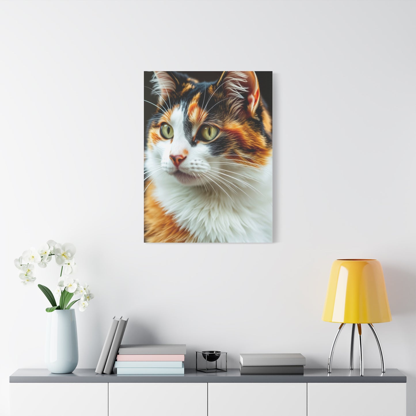 Elite Calico Cat Art Vision Wall Art & Canvas Print