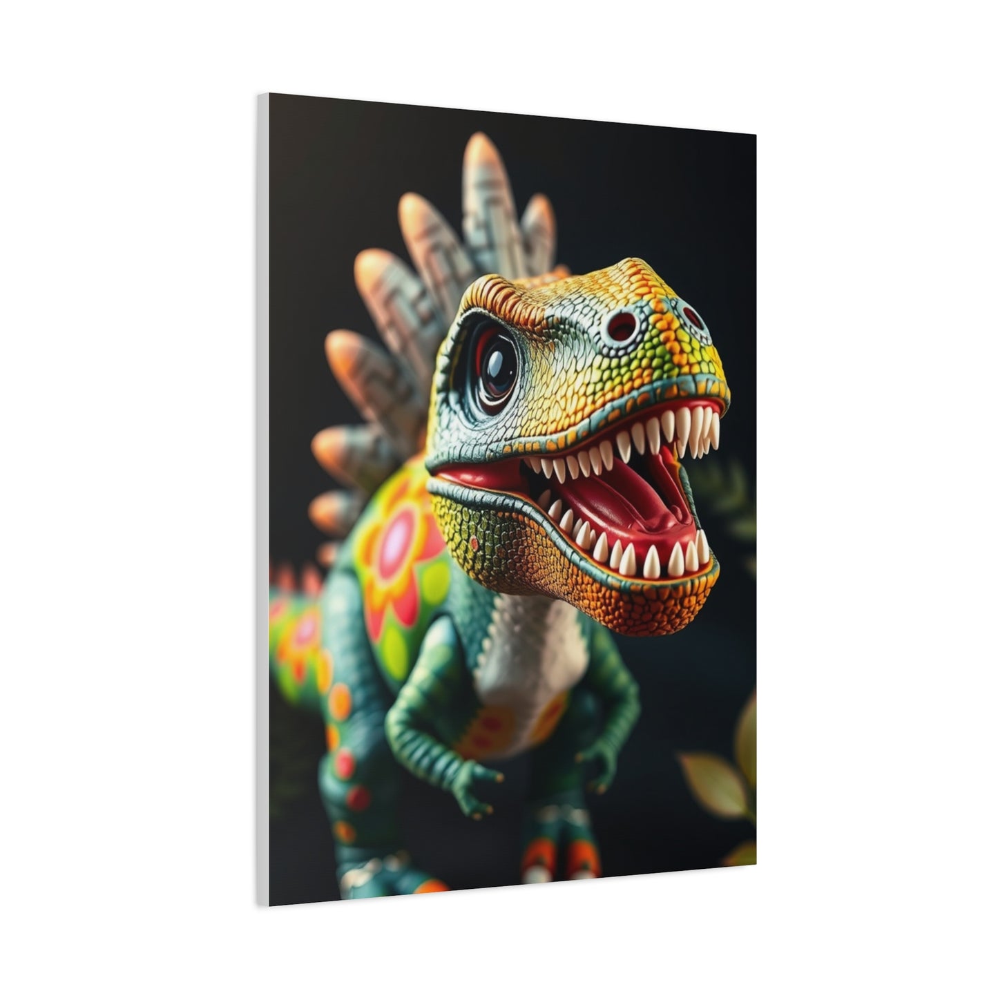 Kid’s Dinosaur Art Refined Canvas Wall Art & Canvas Print