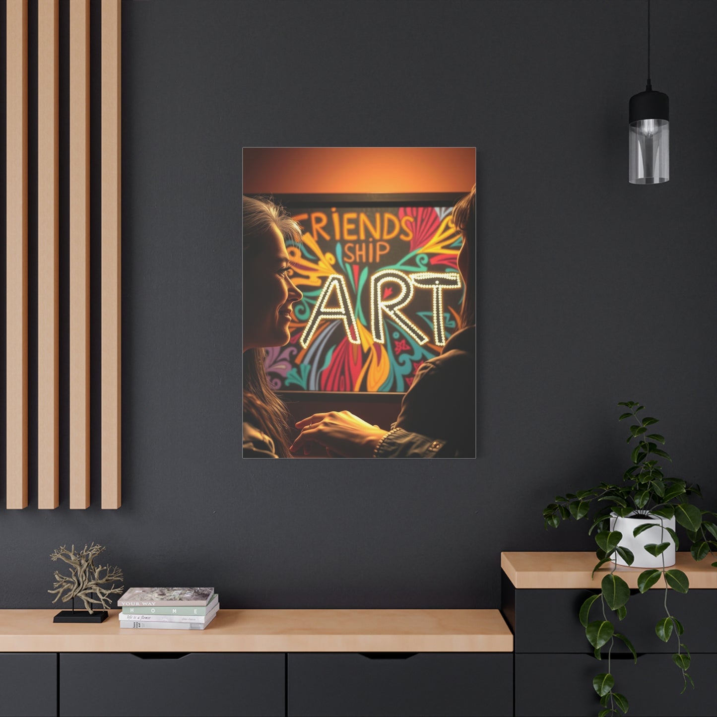 Elite Friendship Art Vision Wall Art & Canvas Print