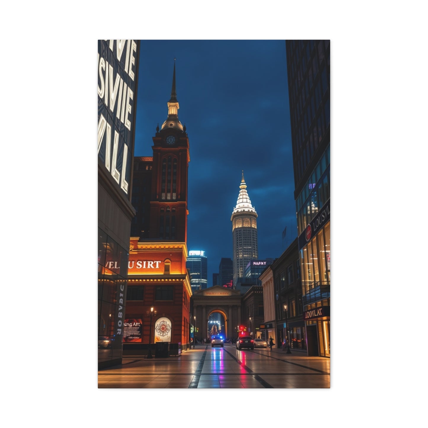 Supreme Louisville Art Collection Wall Art & Canvas Print