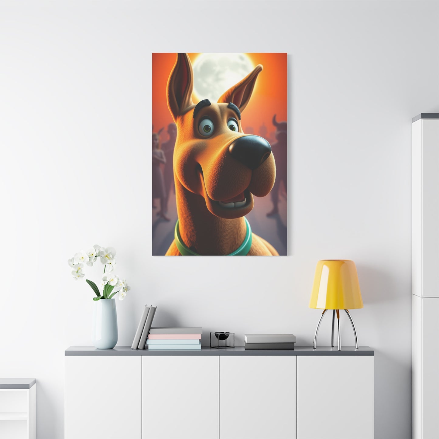 Scooby-Doo (TV Series) Characters Art Supreme Gallery Wall Art & Canvas Print
