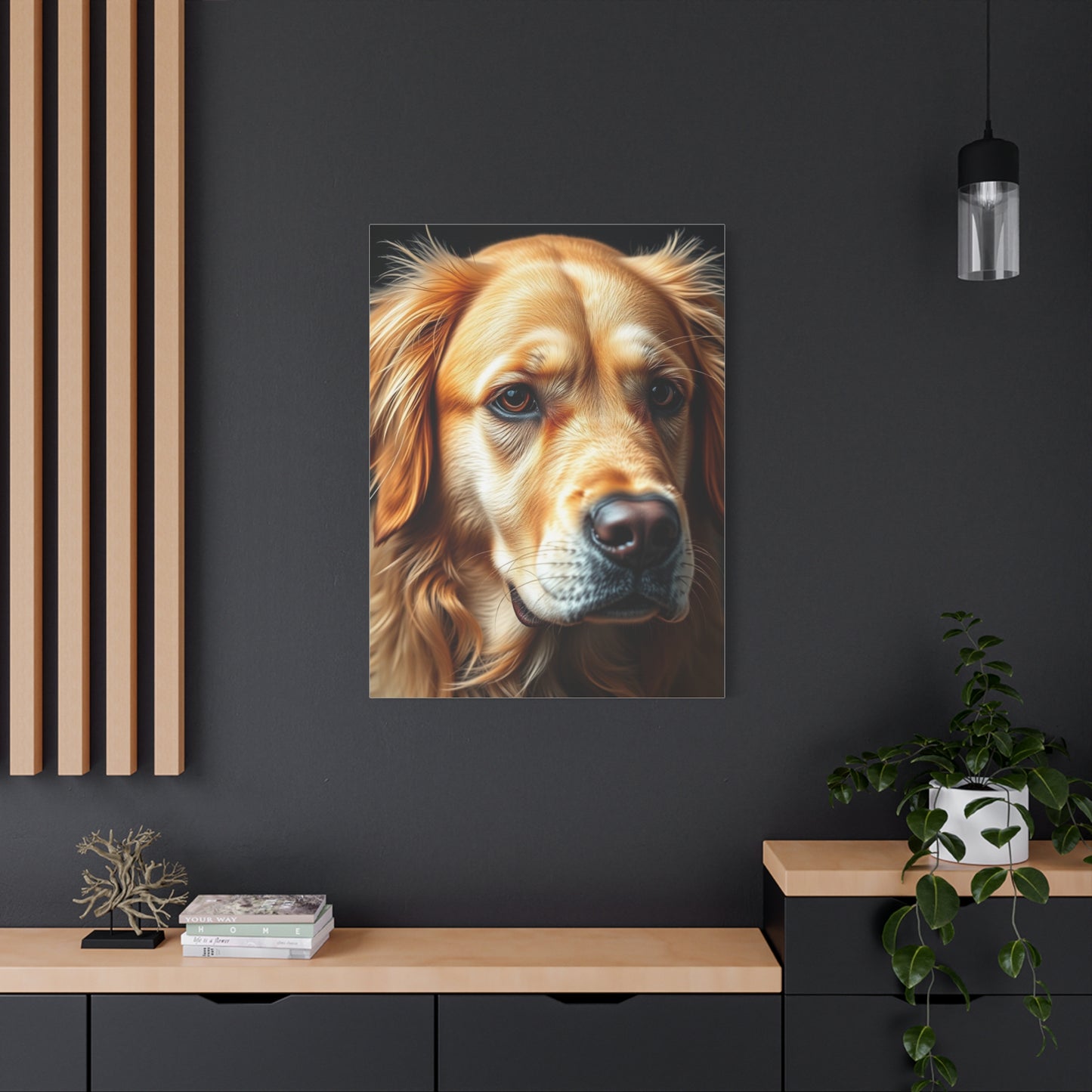 Supreme Golden Retriever Art Collection Wall Art & Canvas Print