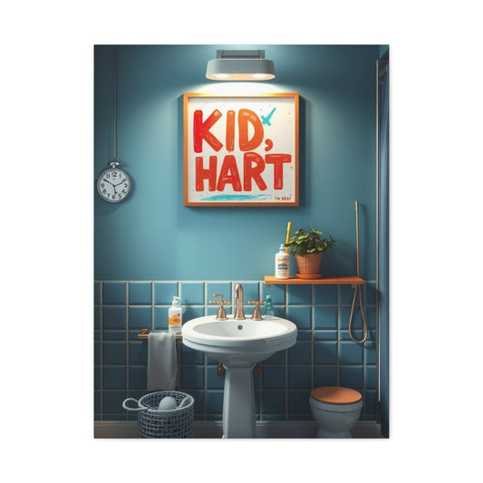 Supreme Kid’s Bathroom Art Collection Wall Art & Canvas Print