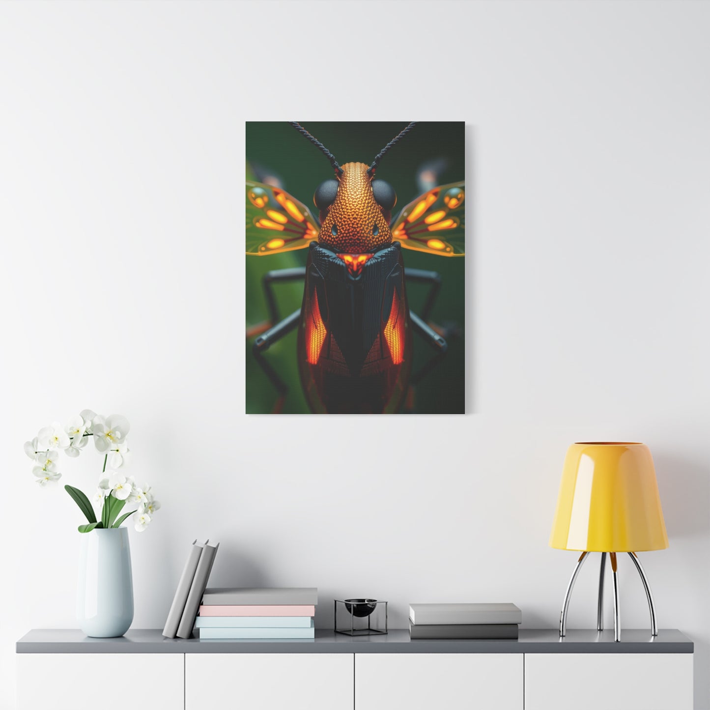 Firefly (Lighting Bug) Art Luxury Canvas Wall Art & Canvas Print
