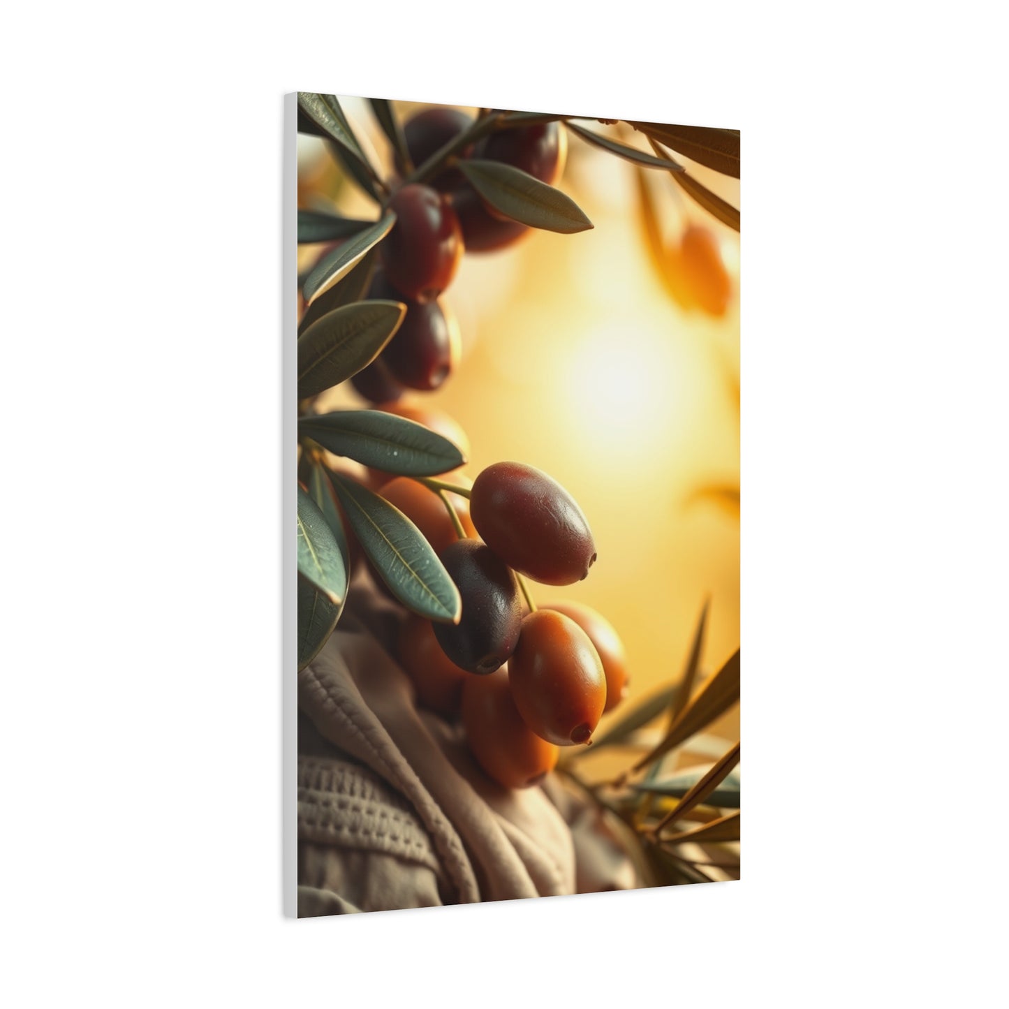 Luminous Olive Masterpiece