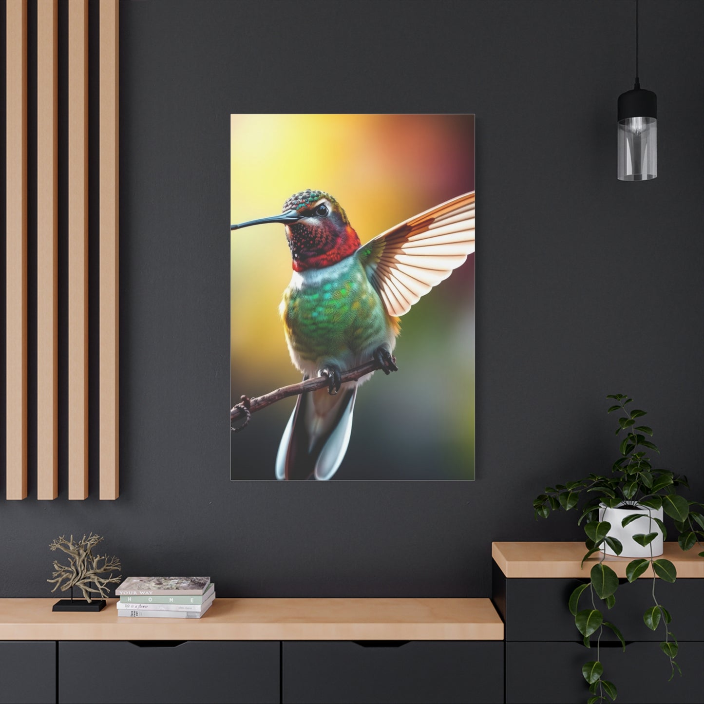 Supreme Humming Bird Art Collection Wall Art & Canvas Print