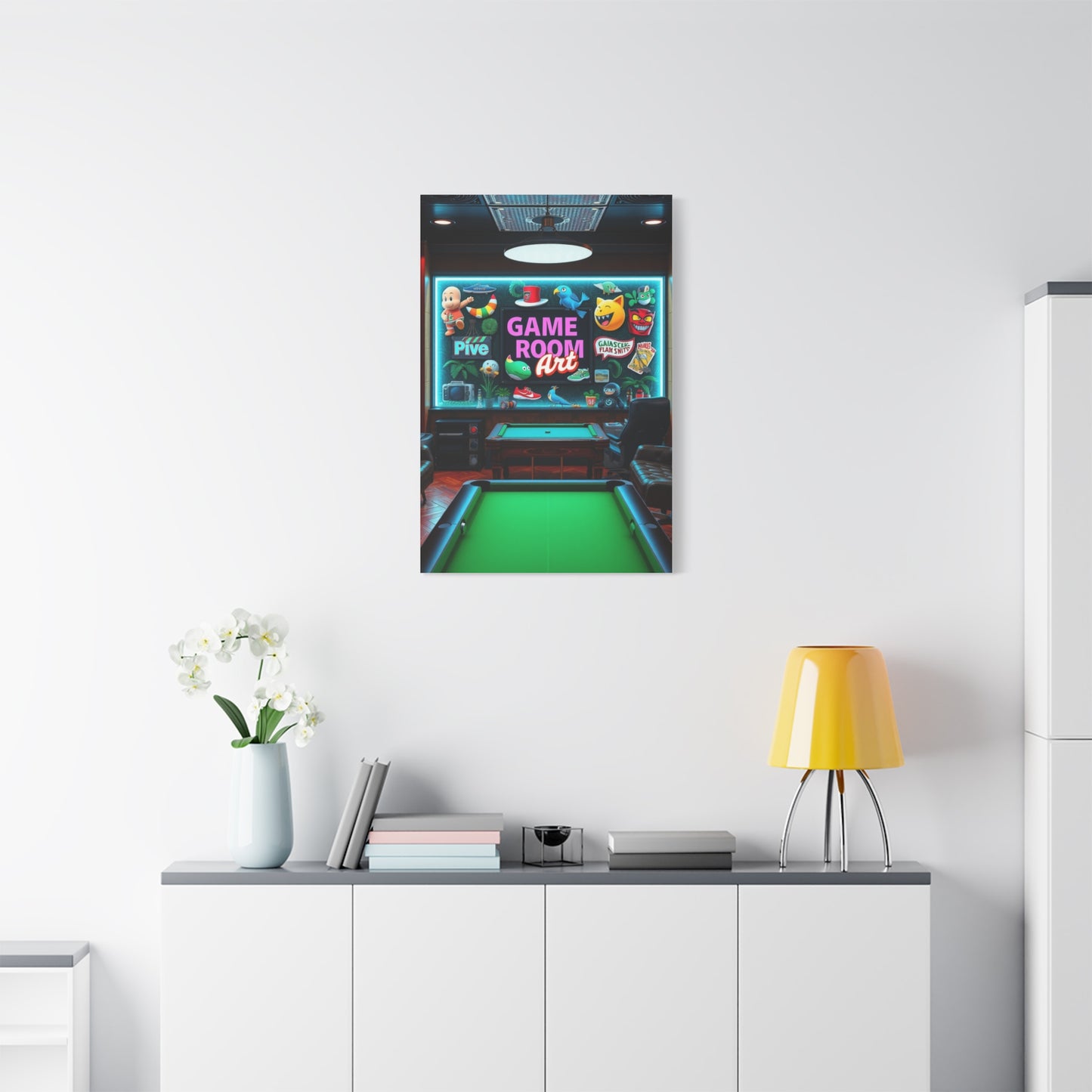 Supreme Game Room Art Collection Wall Art & Canvas Print