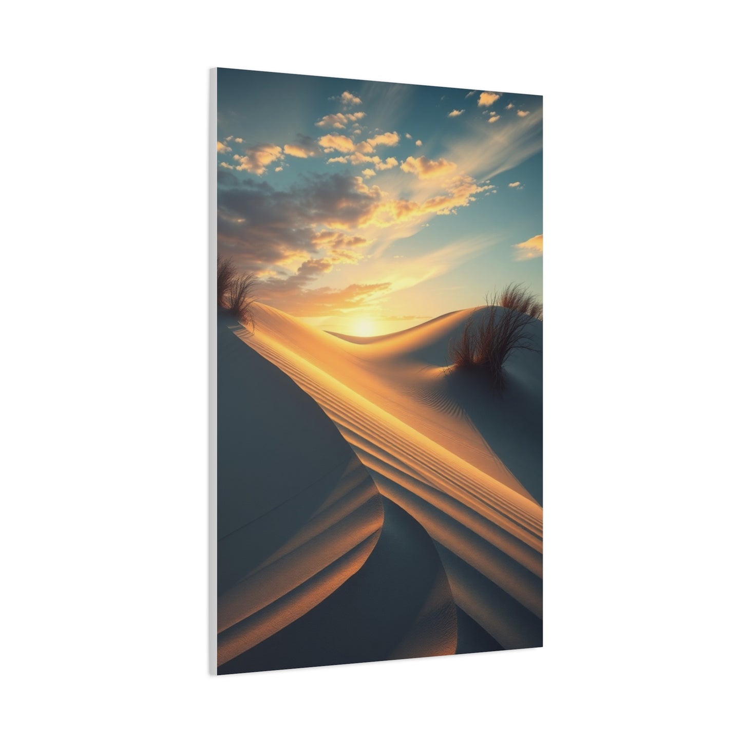 Masterpiece Coastal Sand Dunes Art Vision Wall Art & Canvas Print