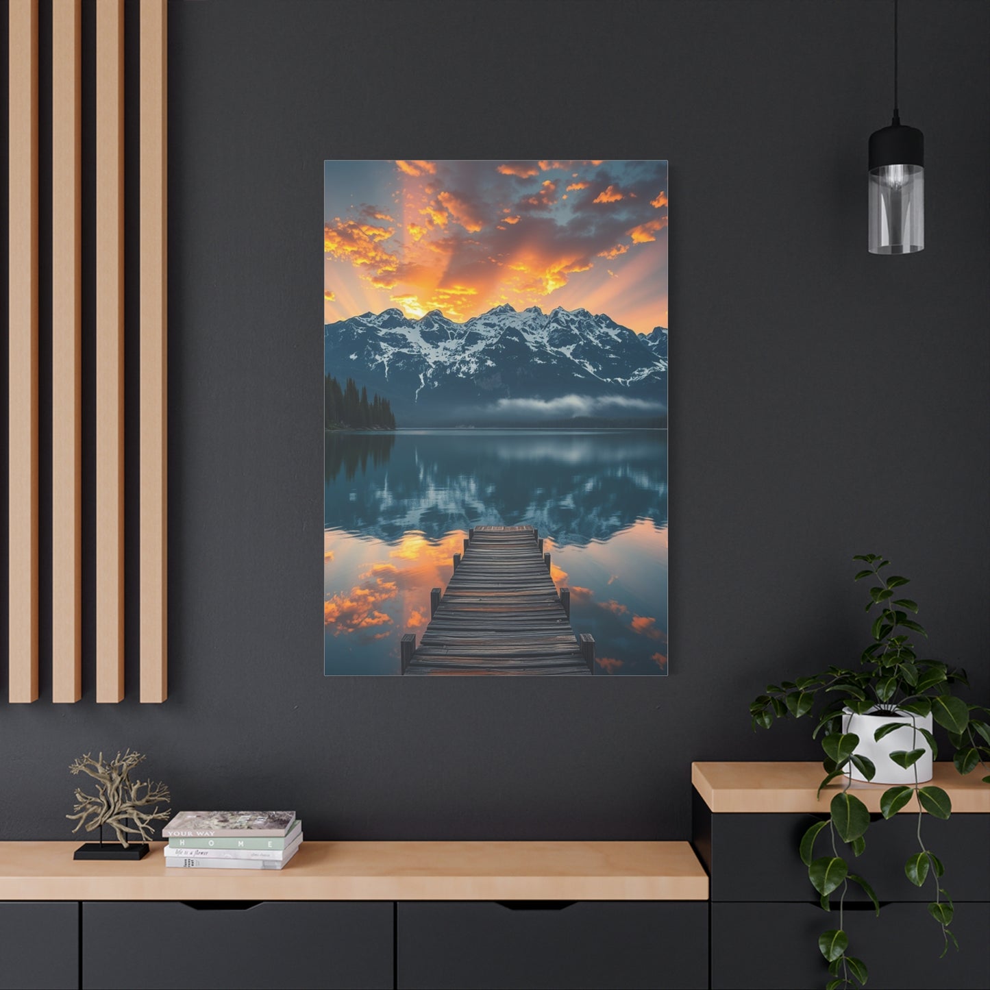 Supreme Lakes Art Collection Wall Art & Canvas Print